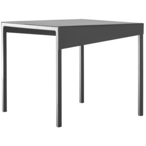 Nordic Design Černý kovový konferenční stolek Narvik 50 cm