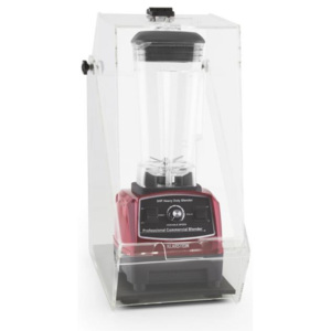 Klarstein Herakles 2G, červený, stolní mixér s krytem, 1200 W, 1,6 k, 2 litry, bez BPA