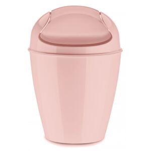 DEL XS odpadkový koš s poklopem KOZIOL (Barva-Světle růžová)