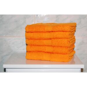 Froté ručník CRYSTAL - oranžový 48 x 88 cm