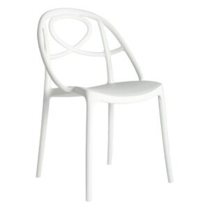 Itálie Moderní židle Etoile Barva: Bílá