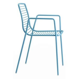 Židle Summer Arm s područkami modrá