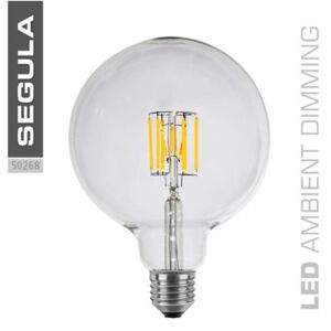 SEGULA LED Ambient Globe 125 8W(48W) čirá / E27 / 600lm / 2900K / stmívatelné / A (50268-S) - Segula LED žárovka 50268 230 V, E27, 8 W = 48 W, teplá bílá