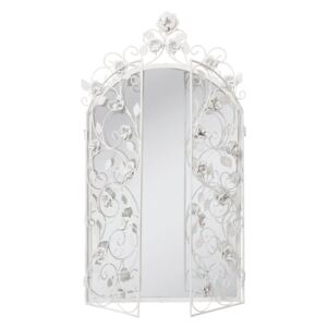 Zrcadlo s květinovým dekorem - 43 * 75 cm