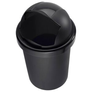 Koš Odpadkový, Umělá Hmota, 30 L černá 35,5x59,5x35,5