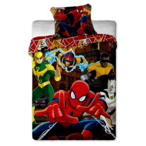 Jerry Fabrics Dětské povlečení Spiderman Hero, 140 x 200 cm, 70 x 90 cm