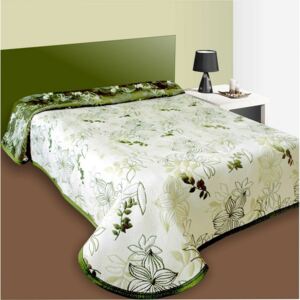 Přehoz na postel Lisbon zelený, 240 x 260 cm