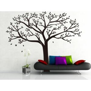 Samolepicí dekorace XXL černý rodinný strom