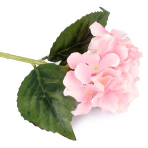 Umělá květina Hortenzie růžová, EW203