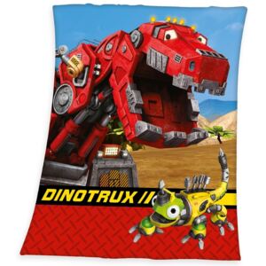 Herding Dětská deka DinoTrux, 130 x 160 cm