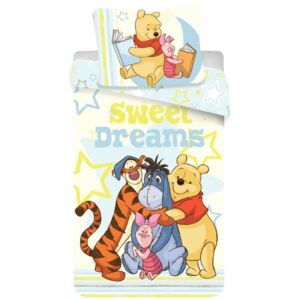 Jerry Fabrics Dětské bavlněné povlečení WTP Sweet Dreams, 140 x 200 cm, 70 x 90 cm