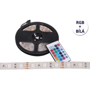 LED pásek 5 metrů – RGB+BÍLÁ
