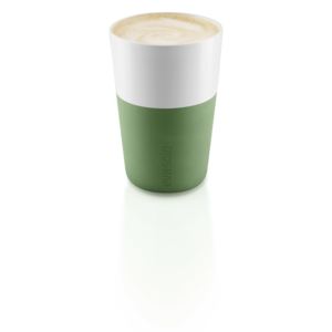 Set hrnků na Café Latte Eva Solo 360 ml 2 ks | zelený
