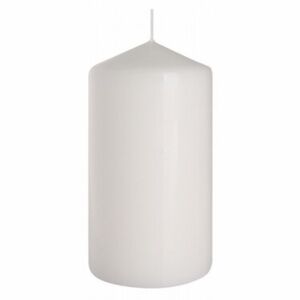 Dekorativní svíčka Classic Maxi bílá, 15 cm, 15 cm