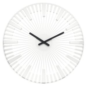 Koziol Nástěnné hodiny Piano bílá, pr. 45 cm