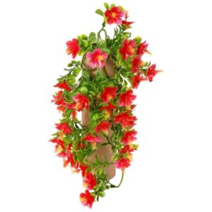 Umělá květina Ibišek červená, 40 cm