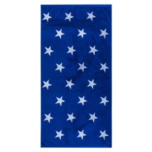 Osuška Stars modrá, 70 x 140 cm