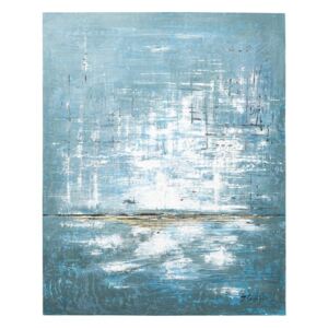 KARE DESIGN Olejomalba Abstract Blue One 150 × 120 cm, Vemzu