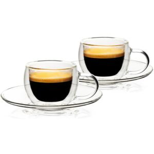 Termo sklenice na espresso Style Hot&Cool, 80 ml, 2 ks