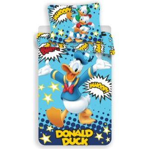 Jerry Fabrics Dětské bavlněné povlečení Donald Duck 02, 140 x 200 cm, 70 x 90 cm