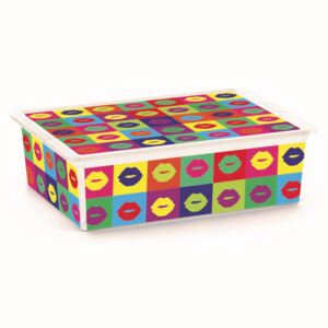 KIS Dekorační úložný box C-Box Style Artists L, 27 l