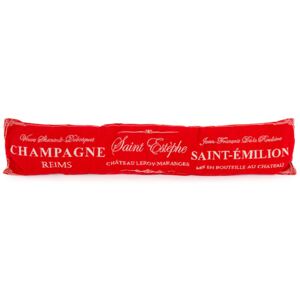 BO-MA Trading Ozdobný těsnicí polštář do oken Champagne červená