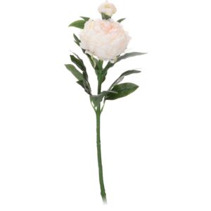 Koopman Umělá květina Pivoňka bílá, 61 cm