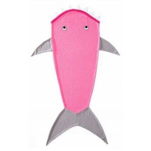 Domarex Dětská deka Žralok růžová, 145 cm