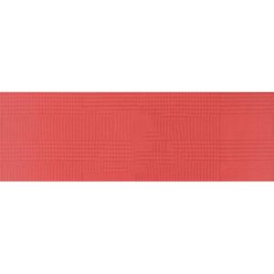 Dekor Rako Tendence červená 20x60 cm pololesk WADVE053.1