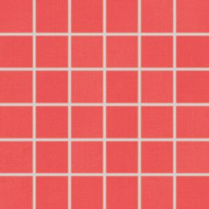 Mozaika Rako Tendence červená 30x30 cm pololesk WDM06053.1
