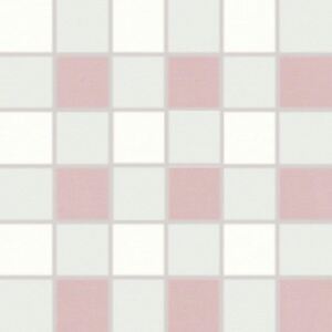Mozaika Rako Tendence bílofialová 30x30 cm pololesk WDM06155.1