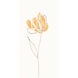 Dekor Rako Tulip oranžová 20x40 cm lesk WITMB009.1