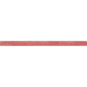 Listela Rako Porto červená 4x60 cm mat WLASZ126.1