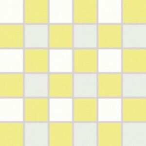Mozaika Rako Tendence bílozelená 30x30 cm pololesk WDM06157.1