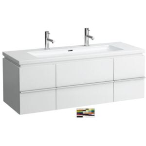 Koupelnová skříňka pod umyvadlo Laufen Case 130x47,6x45,5 cm multicolor H4013120759991