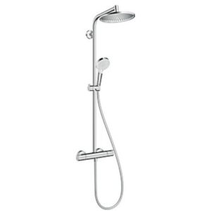 Sprchový systém Hansgrohe Crometta S na stěnu s termostatickou baterií chrom 27268000