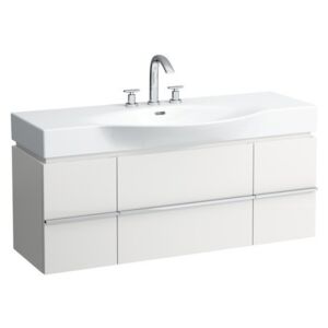 Koupelnová skříňka pod umyvadlo Laufen Case 119,3x37,5x46,2 cm bílá H4013020754631