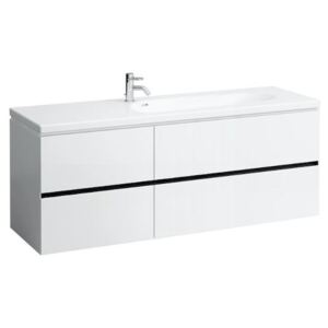 Koupelnová skříňka pod umyvadlo Laufen Palomba 158,9x47,5x57,5 cm bílá mat H4074041802201