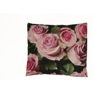S radostí - vlastní výroba Pohankový polštářek s růžemi Velikost: 40 x 50 cm