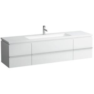 Koupelnová skříňka pod umyvadlo Laufen Case 179x47,6x46 cm bílá lesk H4013620754751
