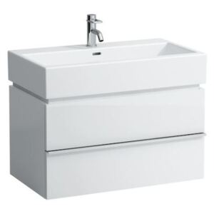Koupelnová skříňka pod umyvadlo Laufen Case 79x45,5x45,7 cm bílá lesk H4012420754751