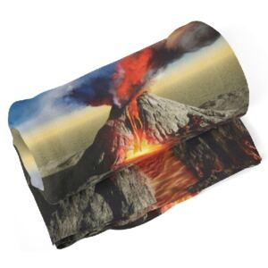 IMPAR Fleecová deka Sopka 150x120 cm (Rozměr : 150 x 120 cm)