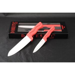 MäserAsia DOMESTIC RED Souprava keramických nožů 2 ks čepel MH007249