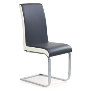 Jídelní židle K103 šedá / bílá Halmar