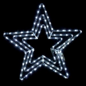 ACA DECOR Vánoční venkovní LED dekorace Hvězda - 4 CW