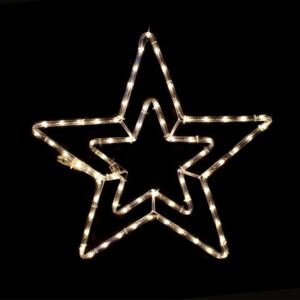 ACA DECOR Vánoční venkovní LED dekorace Hvězda - 2 WW