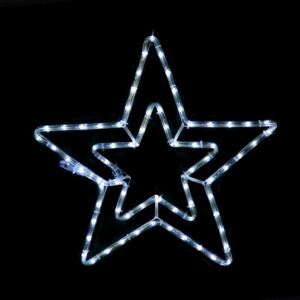 ACA DECOR Vánoční venkovní LED dekorace Hvězda - 2 CW