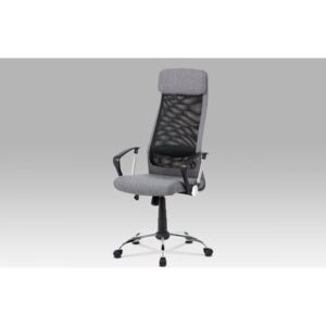 Kancelářská židle KA-V206 GREY šedá / černá Autronic