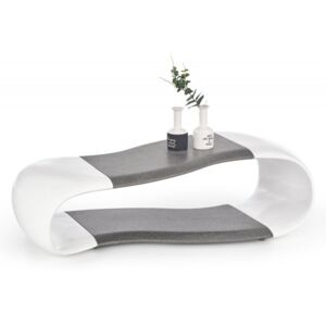 Konferenční stolek DELLA bílá / grafit Halmar