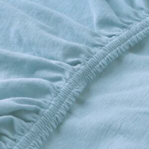 XPOSE® Jersey prostěradlo Exclusive s lycrou - světle modrá 90x200 cm